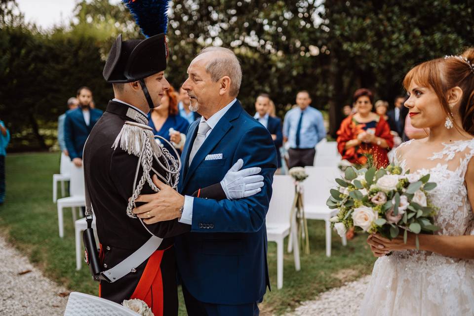 Incontro con papà sposa