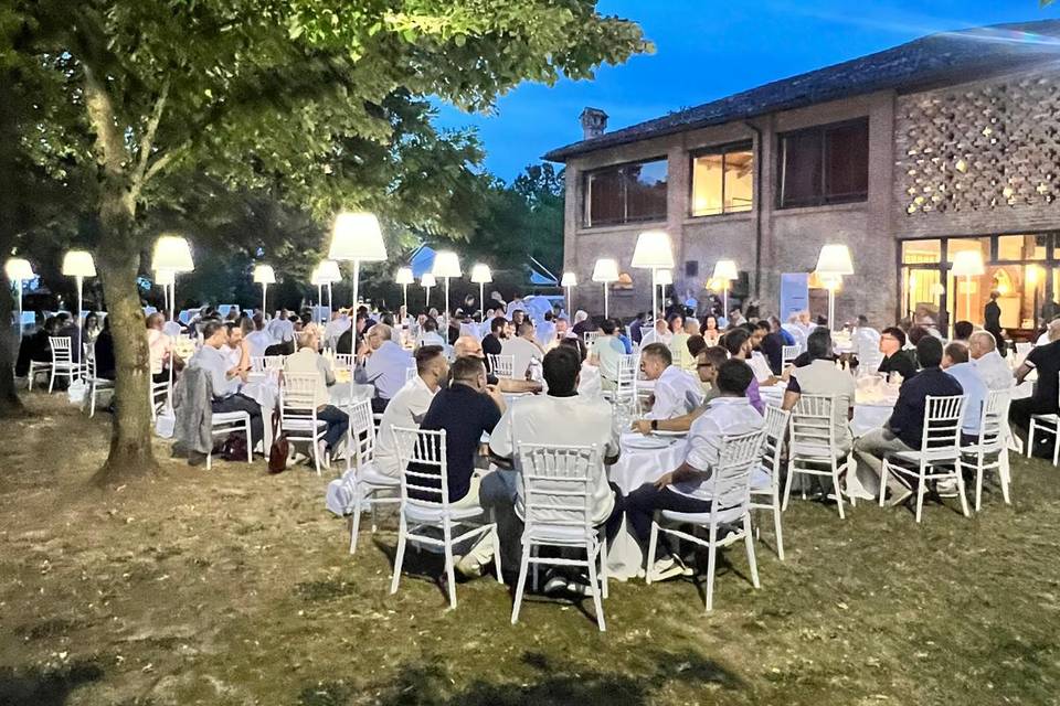 Cena nel parco