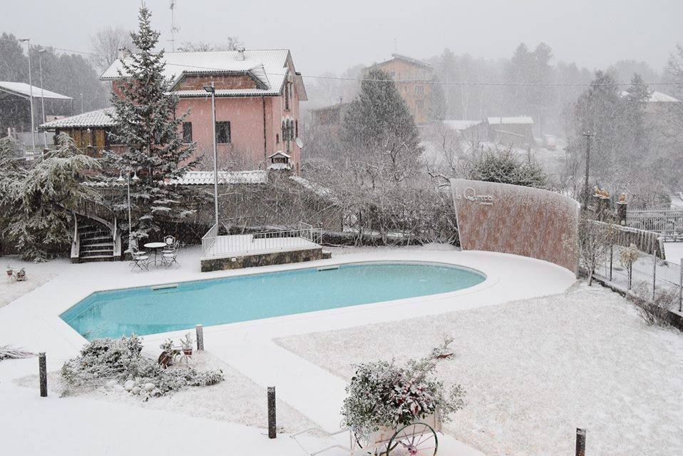 La Quercia innevata