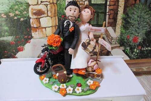 Cake topper  50 anni matrimoni