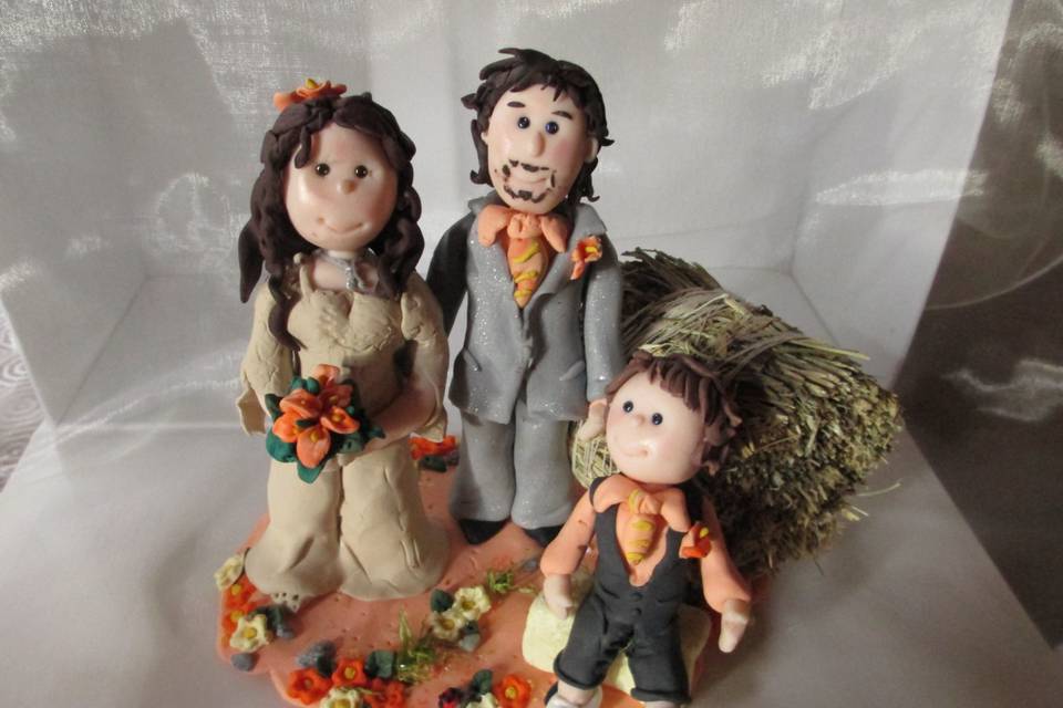 Cake Topper artigianale