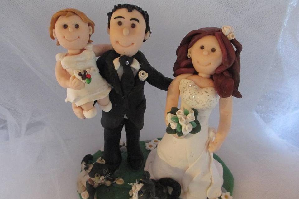 Cake topper con bilanciere