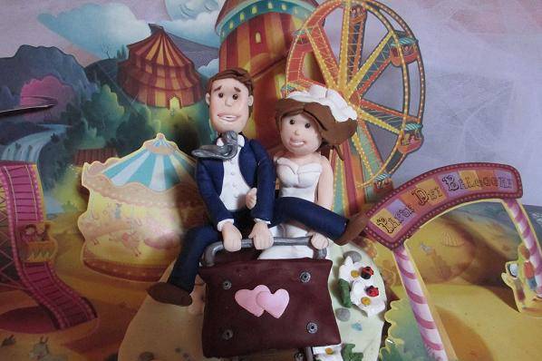 Cake topper suora