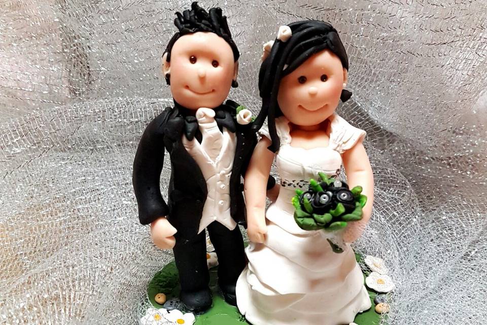 Cake topper parco giochi