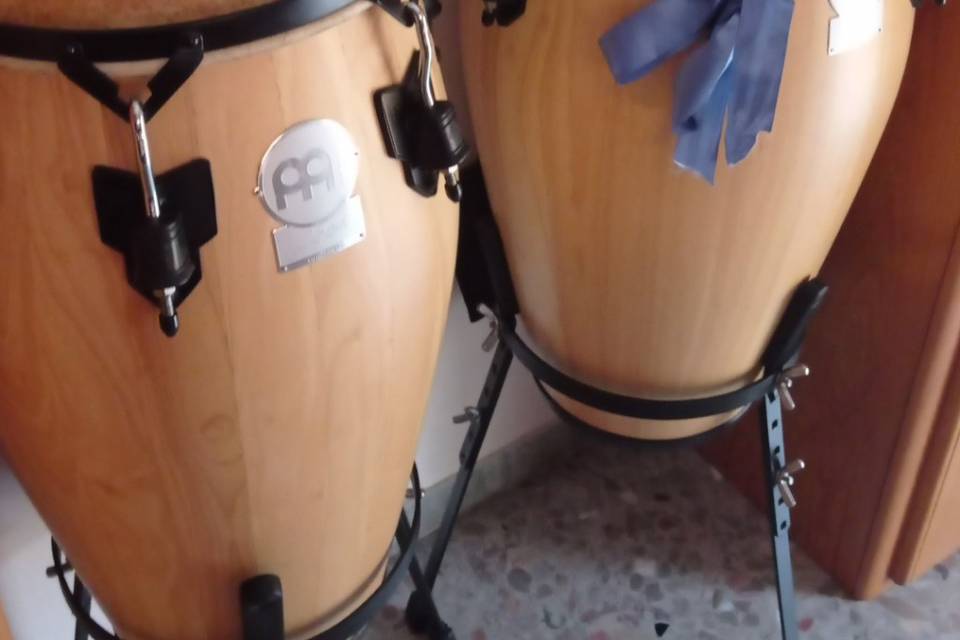 Live percussion