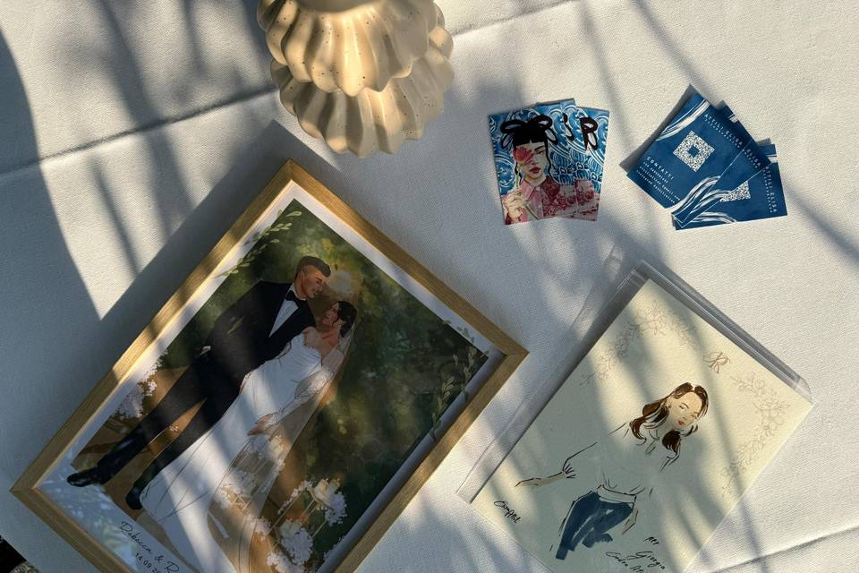 Ritratto e illustrazione