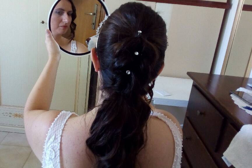 Preparazione sposa