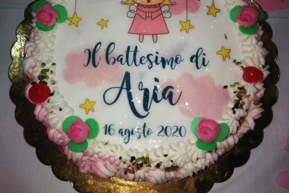 Torta battesimo