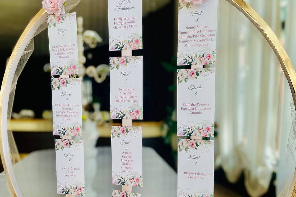Tableau mariage