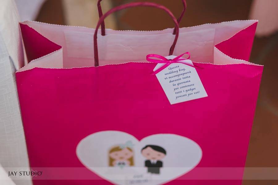 Wedding bag personalizzata