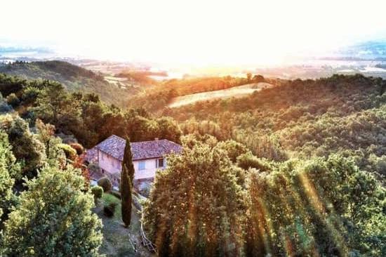 Casale Dalmanuta dall’alto