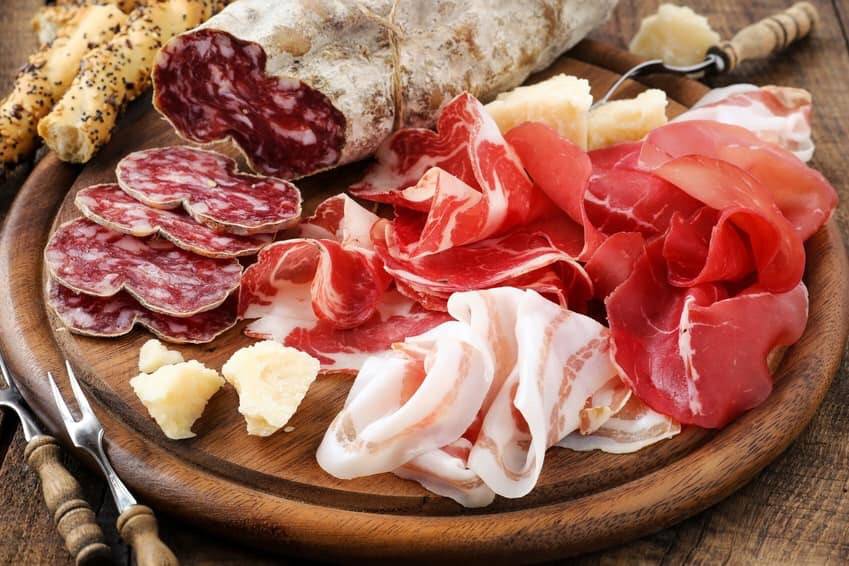 Tagliere salumi locali