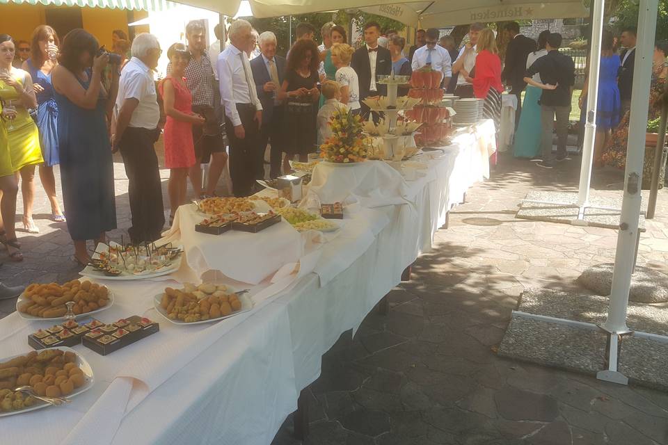 Buffet antipasti