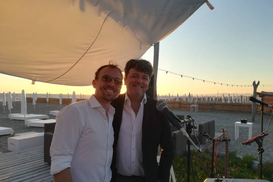 Duo pronto per aperitivo