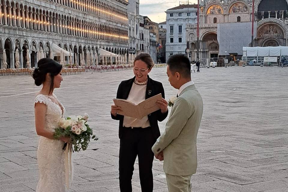 Elopement Piazza San Marco Ven