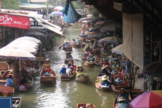 Bangkok Mercato Galleggiante