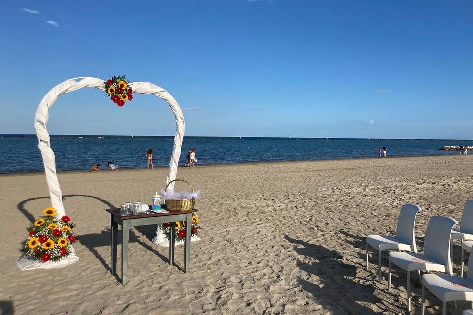 Matrimonio in spiaggia