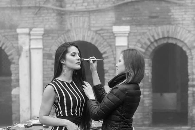 Trucco shooting fotografico