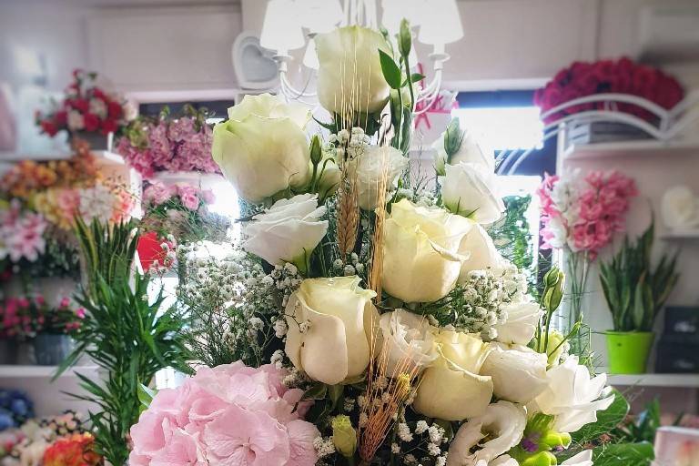 Bouquet con ortensie