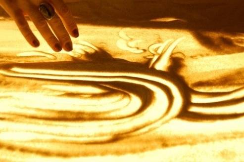 Gloria Nani Spettacoli di Sand Art