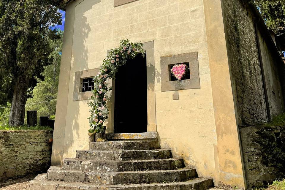 Chiesa allestita