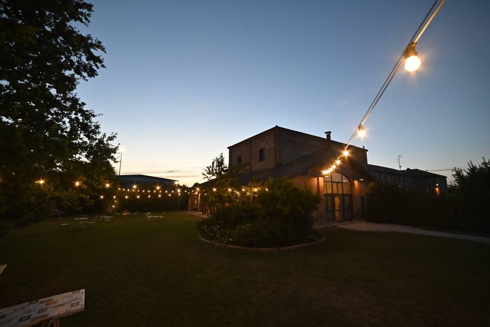 Cielo stellato in giardinoi