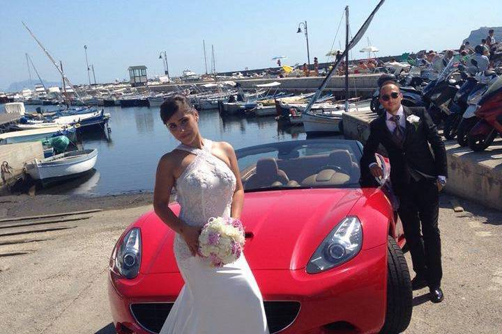 Sposi in Ferrari