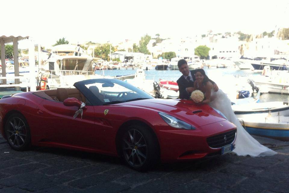 Wedding in Ferrari California
