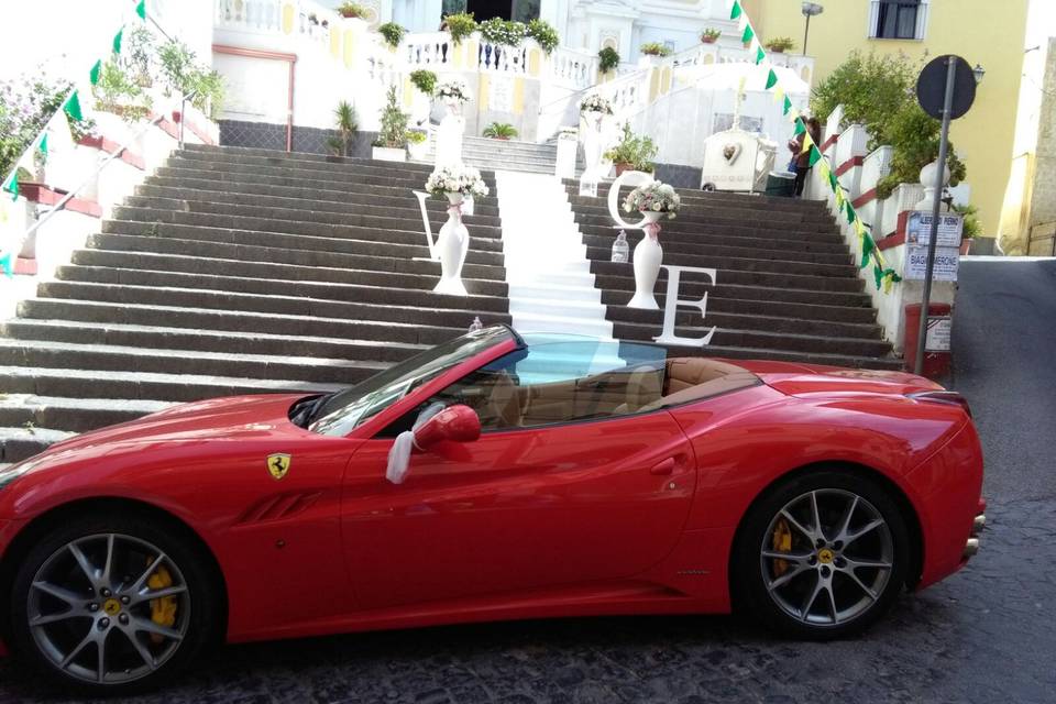 Wedding in Ferrari California