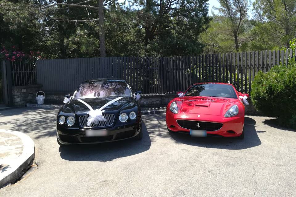 Ferrari Californi+Bentley Gt