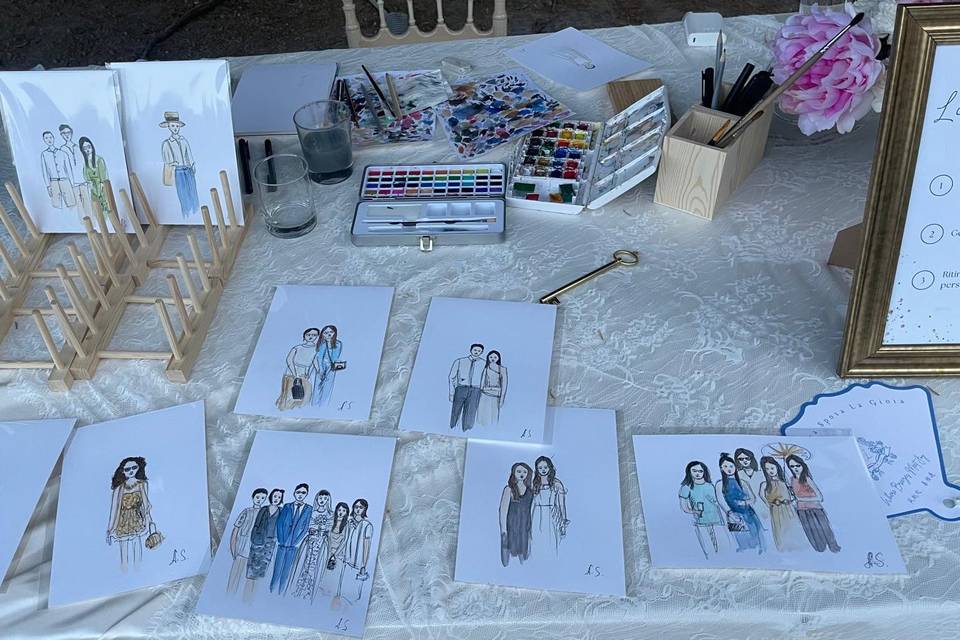 Live painting
