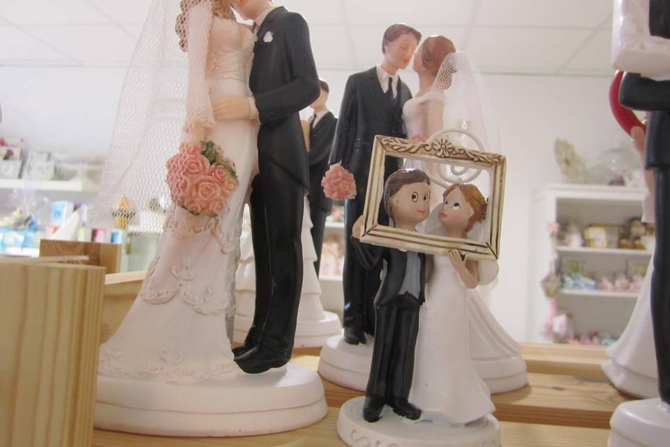 Sposi cake topper