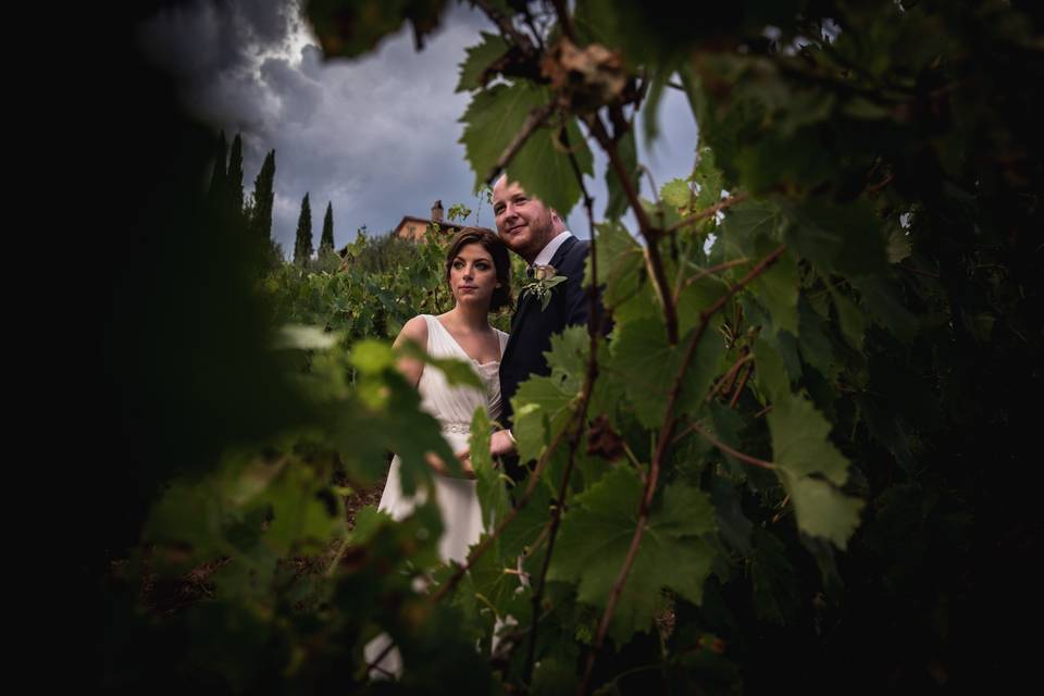 Vineyard wedding