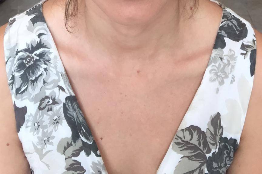 Dettagli del make-up da sposa