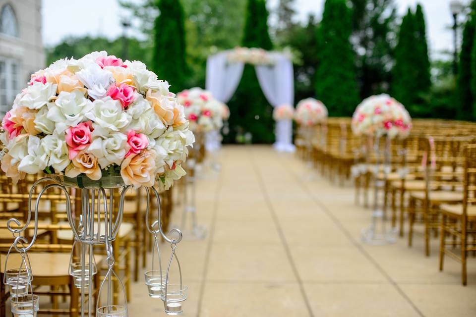 Lancio del bouquet