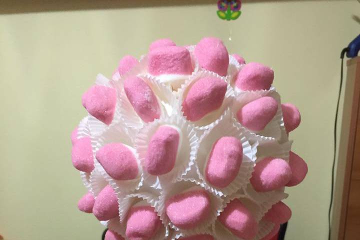 Creazione con caramelle