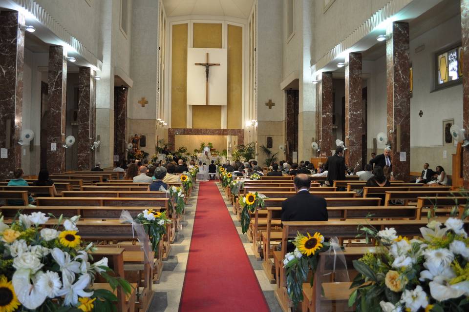 Addobbo chiesa