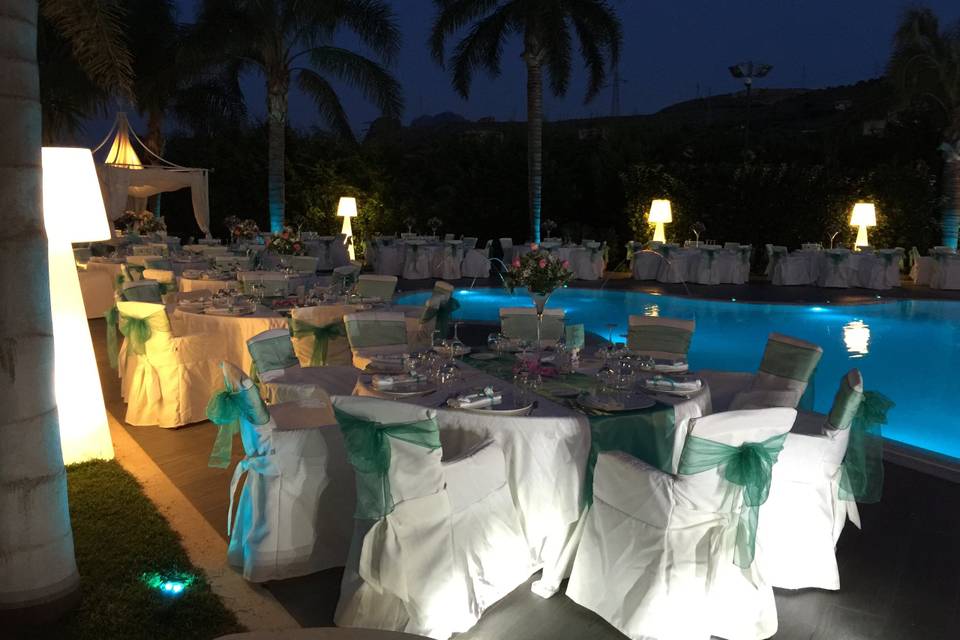 Matrimonio verde tiffany
