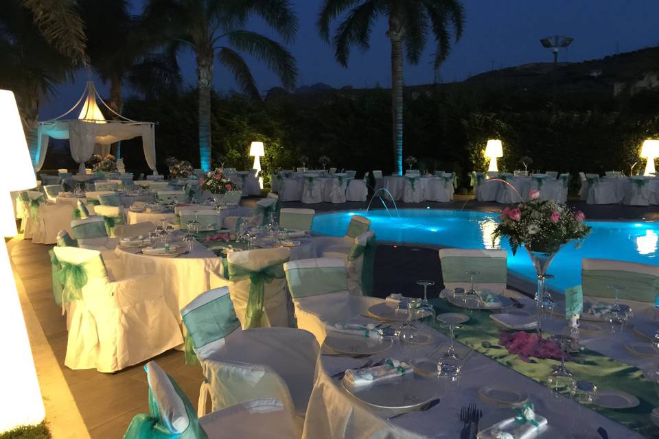 Matrimonio verde tiffany
