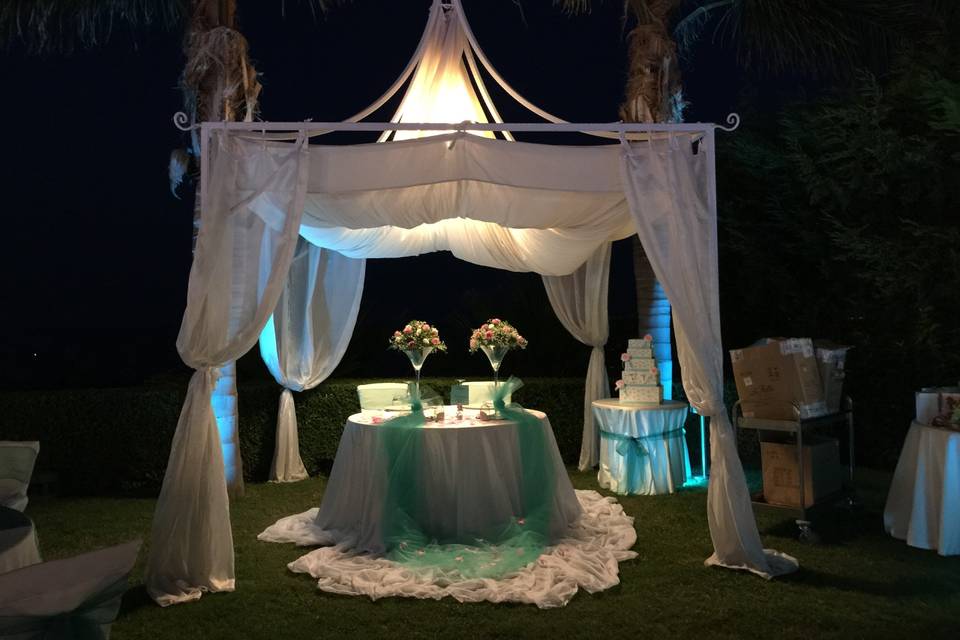 Matrimonio verde tiffany