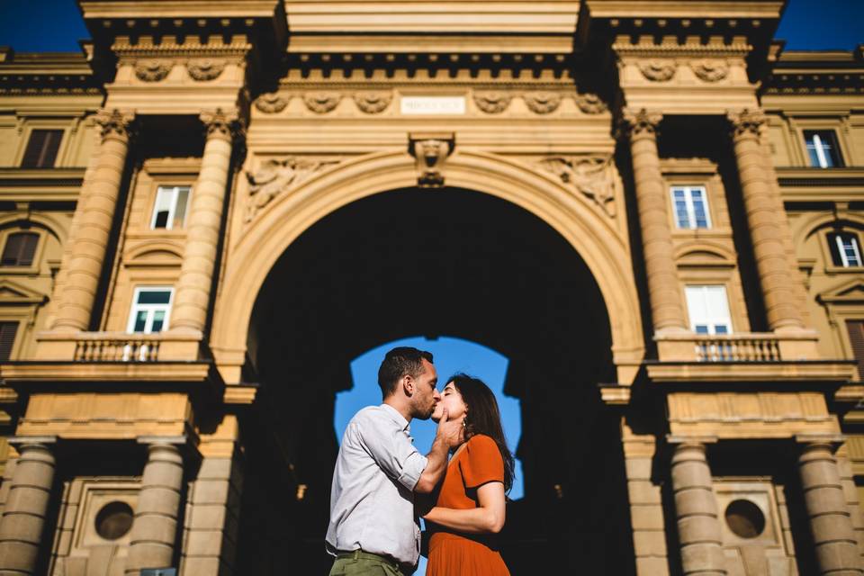 Foto fidanzamento Firenze