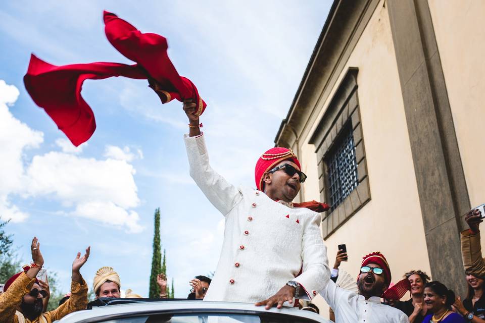 Indian wedding in Tuscany