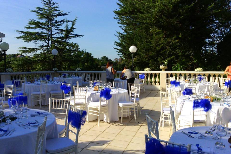 Matrimonio in terrazza