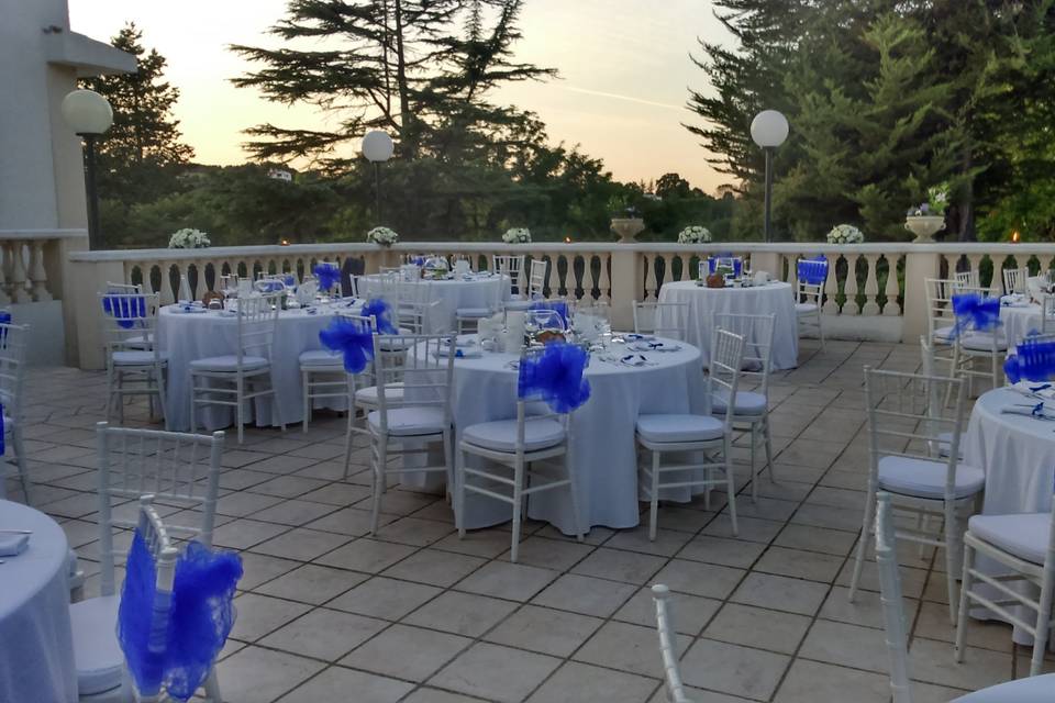 Matrimonio in terrazza