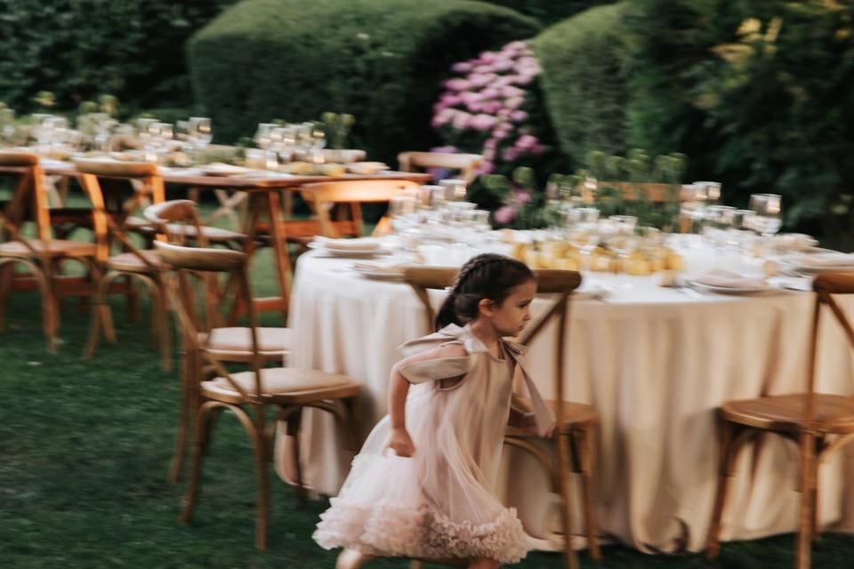 Garden dinner