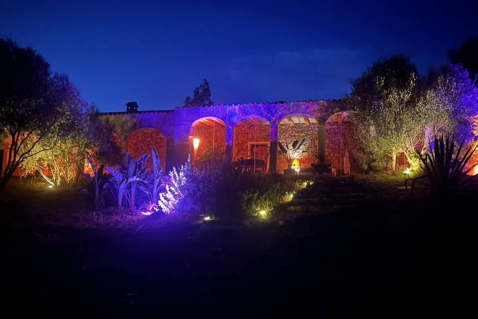 By night