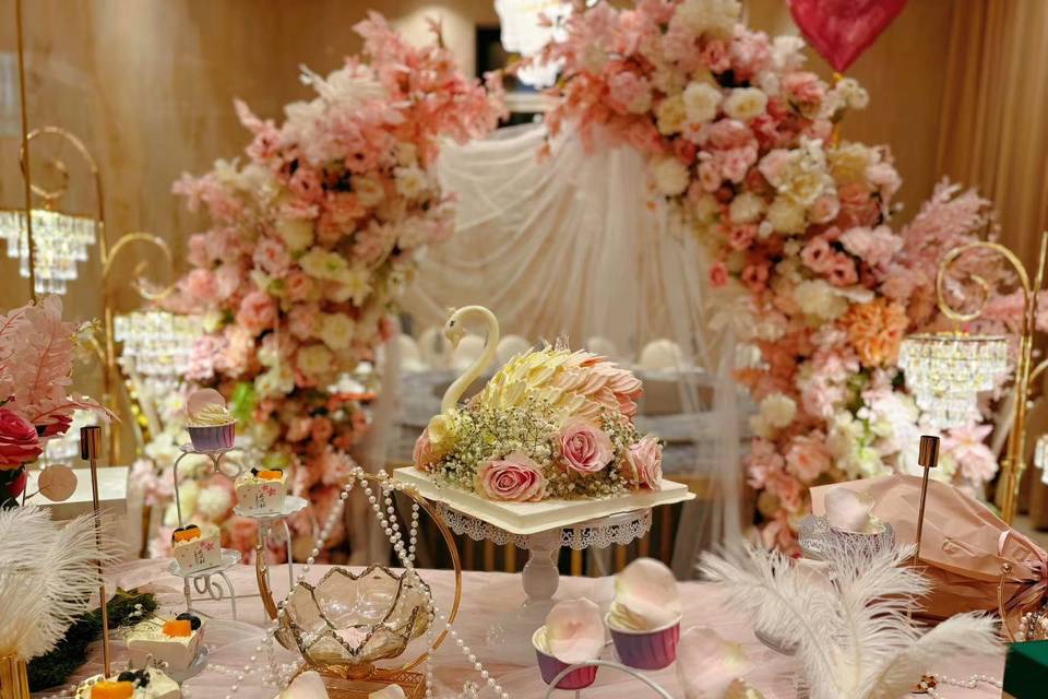 Allestimento e dolci