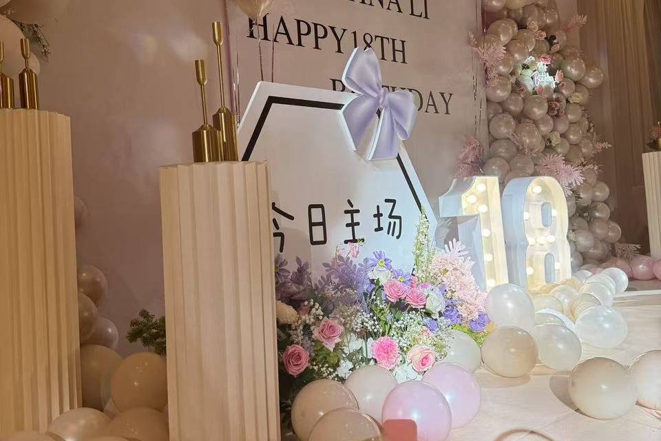Allestimento 18esimo