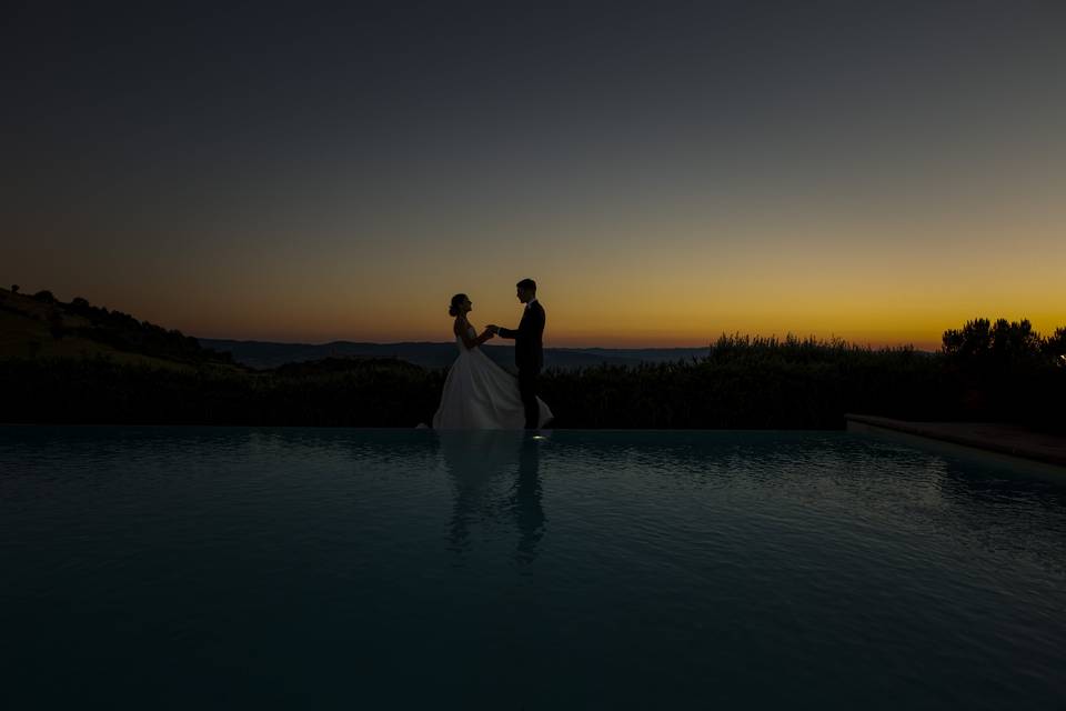 Matrimonio tramonto perugia