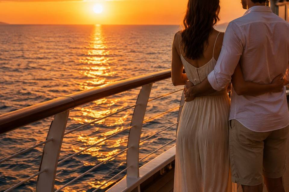 Tramonto in crociera